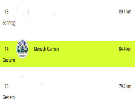Mensch Garmin