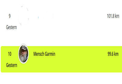 Mensch Garmin